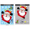 2025 Christmas Decorative Glass Window Stickers Snowman Snowflake Electrostatic Wall Sticker Happy New Year Xmas Decor Decals