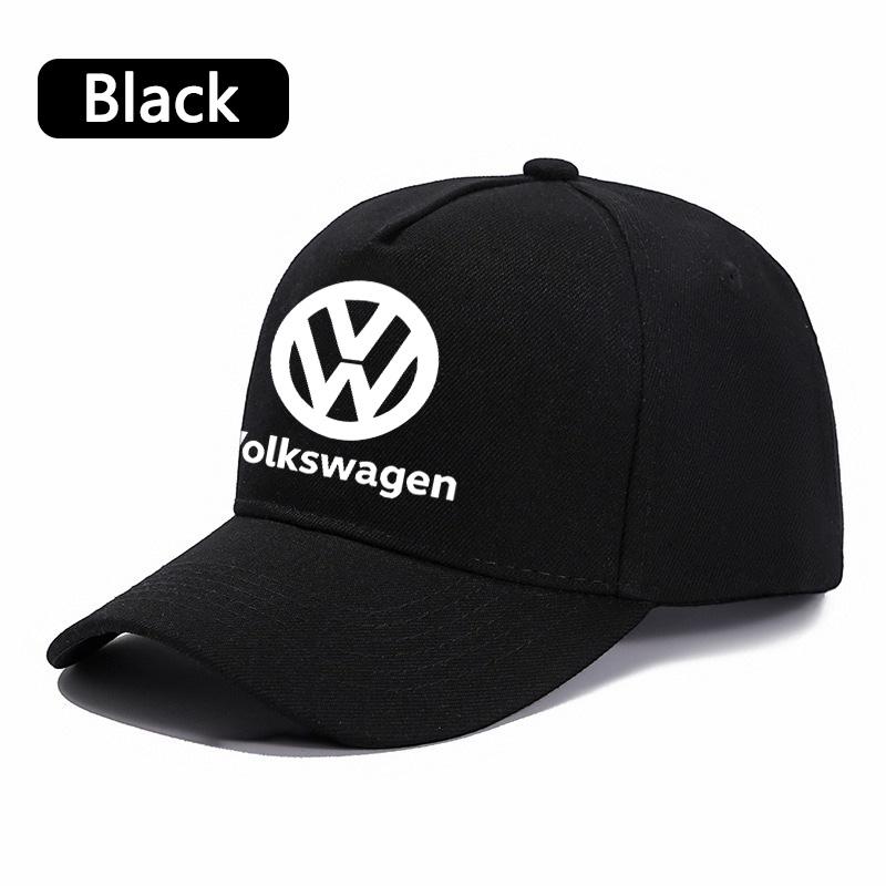For Volkswagen VW Polo Tiguan Golf 4 Passat Outdoor Sunscreen Motorcycle Accessories Fashion Logo Cotton Adjustable Baseball Hat