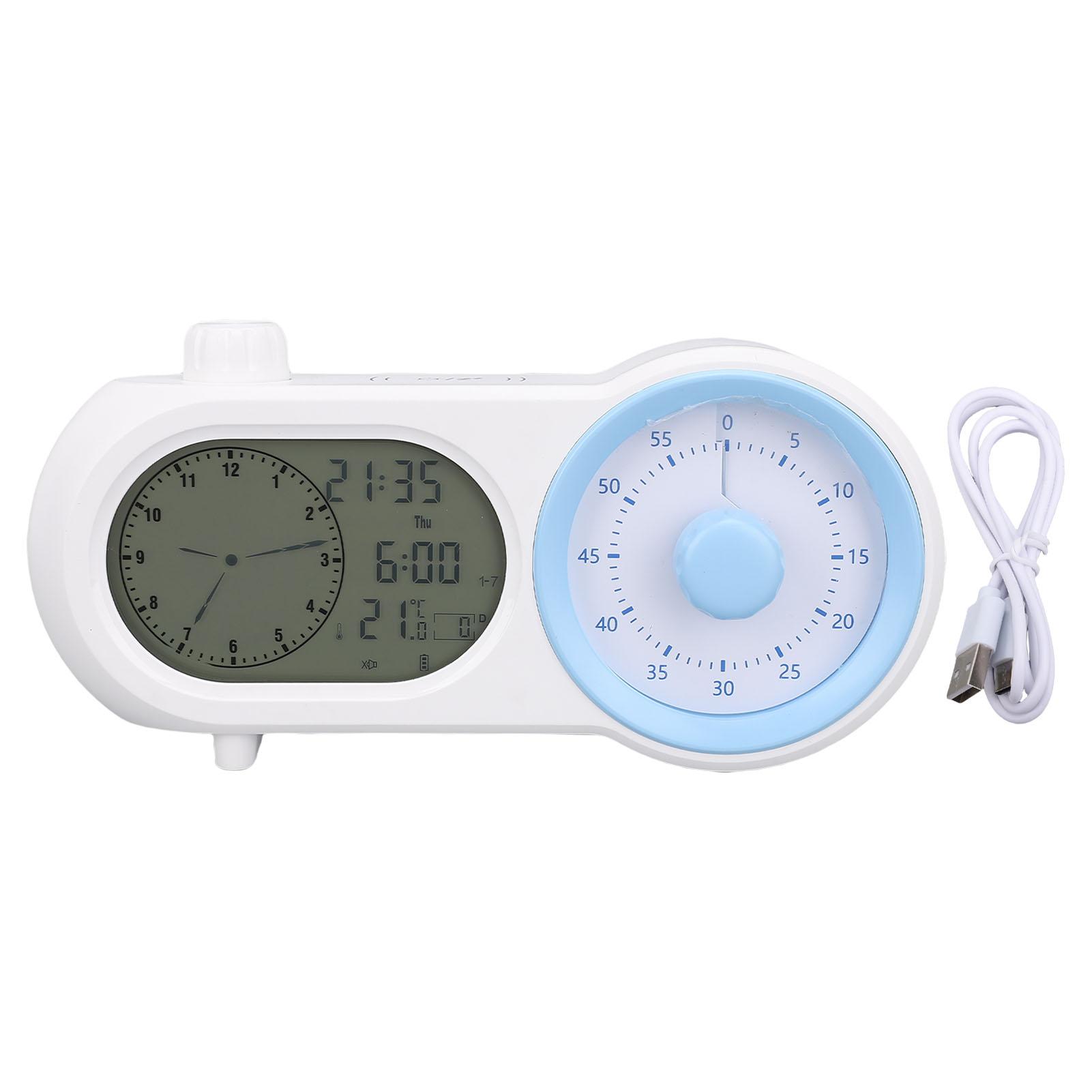 

Цифровой будильник Визуальный таймер и менеджер обратного отсчета Перезаряжаемый ЖК-дисплей Электронный C