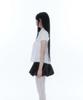 Kasiko Puff Sleeve Lace Shirt White