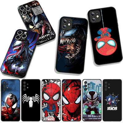 SpiderMan Venom Spider Marvel Man Cover Phone Case for Xiaomi Redmi Note 14 12 13 ProPlus A4 A3 Pro Plus 12C 13C 14C 5G