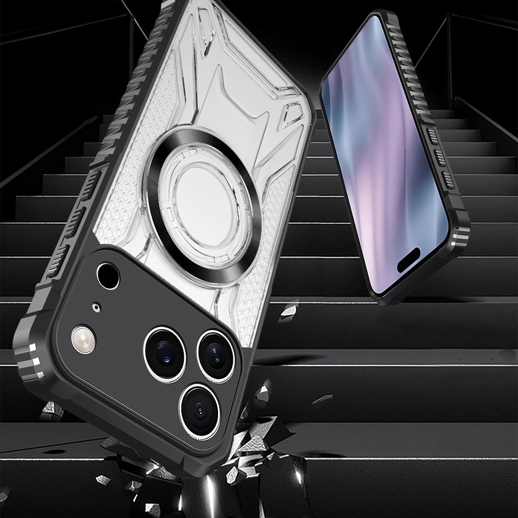Luxury Magnetic Ring Phone Case For iPhone 17 16 15 14 13 12 11 Pro Max Plus Camera Protection Silicone Shockproof Bumper Cover