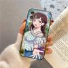 Mizuhara Chizuru Anime Rent-A-Girlfriend Phone Case For IPhone 17 Air 16 15 14 13 Pro Max 11 12 Black Silicone Cover