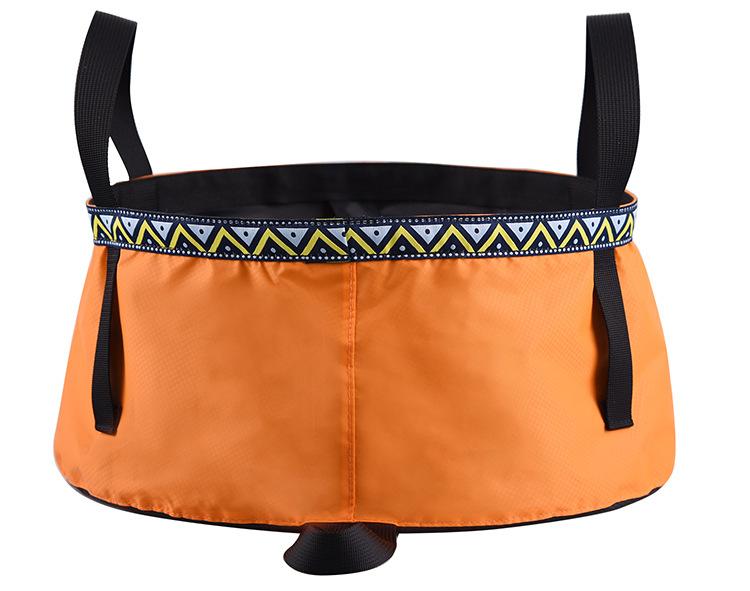 6/8/12L Folding Washing Basin 8.5L Outdoor Hiking Camping Bucket Portable Water Pot