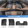 For Bronco Sport 2025 - 2025 TPE 3D Car Floor Mats Cargo Liner Trunk Pad Black Carpet Foot Pads All Weather Left Rudder