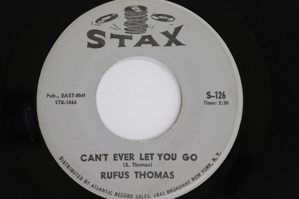 

7-дюймовая пластинка RUFUS THOMAS - Can t Ever Let You Go / It s Aw rit S126 STAX 1962 США Соул/Фанк Б/У