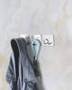 Fashionable Wall Hooks Wall Organisation for  Kitchen Stainless Steel Self Adhesive Hooks