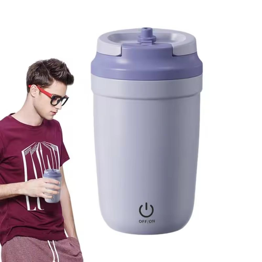 Stainless Steel Automatic Mixing Cup 400ml Tumbler Travel Cup Self Stirring Coffee Mug  Gift
