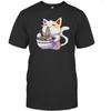 Ramen T Shirt Cat Tshirt Kawaii Anime Tee Japanese Gift