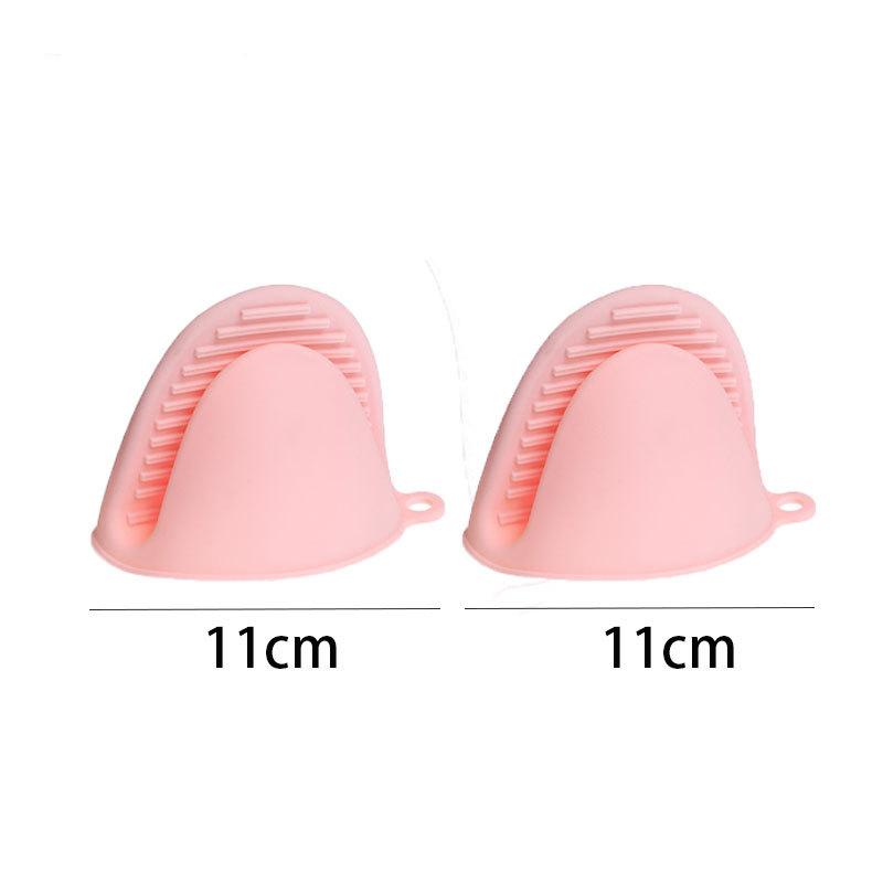 Anti-scalding Clip Dish Clamp Steamer Gripper Silicone Gloves Microwave Oven Tray Non-slip Pan Gripper Clip Kitchen Accessories