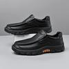 Autumn New Casual Business Shoes Men Soft Bottom Non-slip Lightweight Breathable Middle-aged and Elderly Shoe