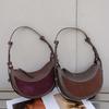 Crossbody Bag for Women, A Niche Matte Cowhide Single-shoulder Bag, A Luxurious and Elegant Underarm Bag
