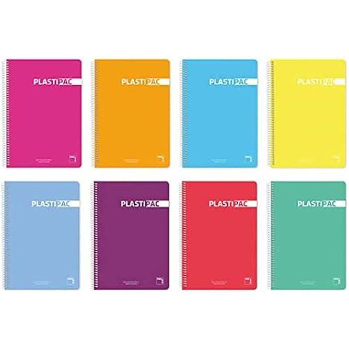 Cahier - PACSA - Multicouleur - 80 Volets - Format A4 - Mixte