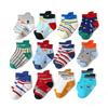 Striped Cartoon Non-slip Baby Boys' Breathable Socks