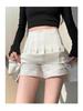 Women's Summer High-Waisted Pleated A-Line Skirt - Slimming, College Style, Anti-Exposure