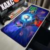 Teamfight Tactics Mouse Ped Anime Pc Gamer Kawaii Pad Rubber Keyboard Large Xxl Carpet Mause Gaming Mat Mats Desk Accessories