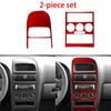 Central Console Panel Decorative Cover Sticker Decal For Opel Astra G 1998 1999 2000 2001 2002 2003 Carbon Fiber Car Accessories