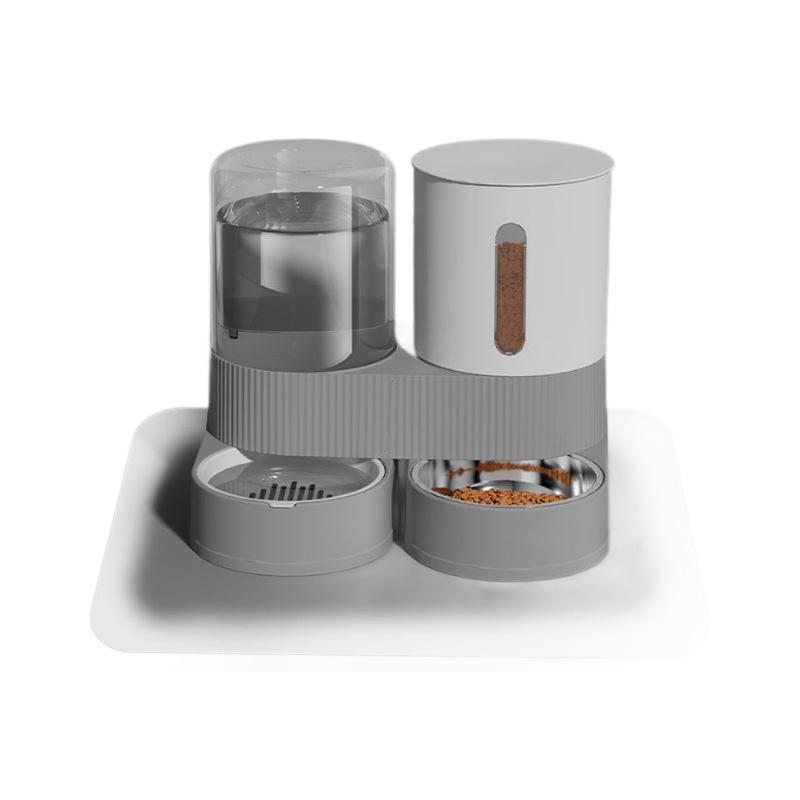 Pet Automatic Feeder Cat Water Dispenser Integrated Water Feeder Cat Bowl Dog Bowl Large Capacity Pet Products