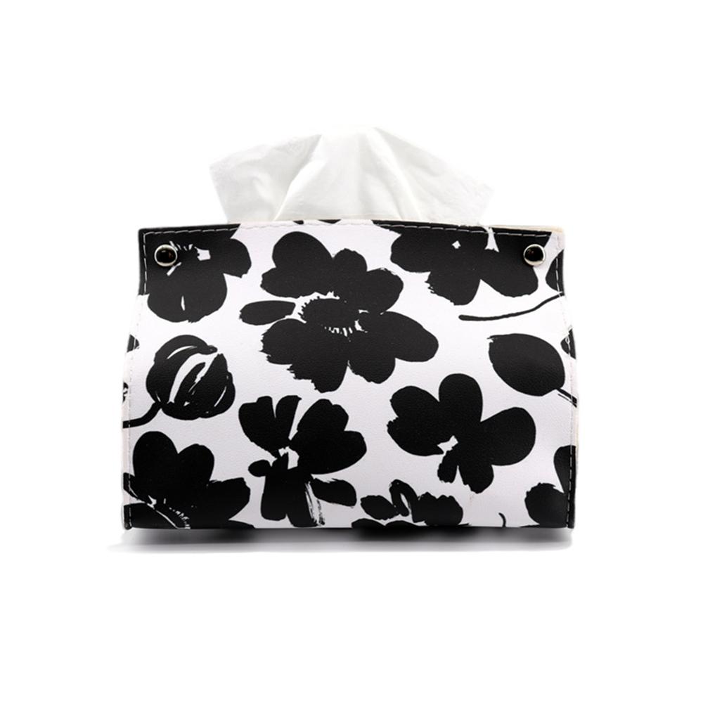 PVC Leather Tissue Box Nordic Home Waterproof Napkin Holder Living Room Storage Box Kitchen Office Desktop Tissue Paper Box 2025