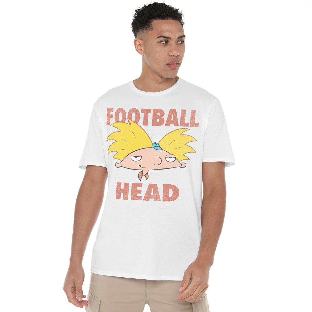Hey Arnold! Mens Football Head T-Shirt