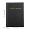 10 Sheets Banknotes And Coin Collection Book Storage Pouch Holder For Commemorative Coin Organizer