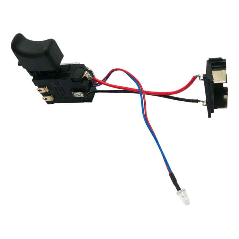 1Pcs Universal Speed Control Electric Drill Control Switch 21V Trigger Switch Dustproof Plastic Push Button Cordless Drill