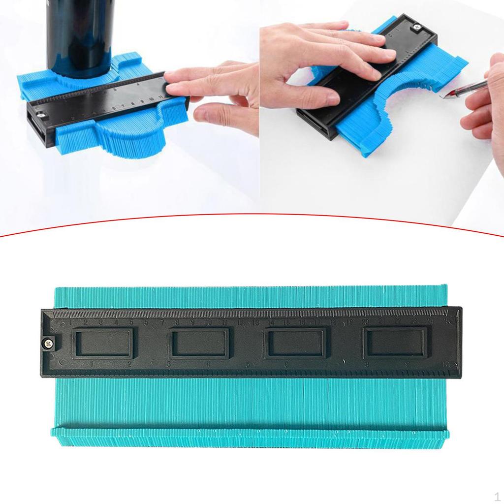 Profile Gauge Irregular Ruler for Welding Shapes Outline Auto Body 12cm