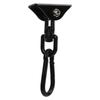 Hammock Hanging Hook Stainless Steel 360 Degree Rotate Strong Bearing Hammock Hanging Kit for Outdoor Use Black