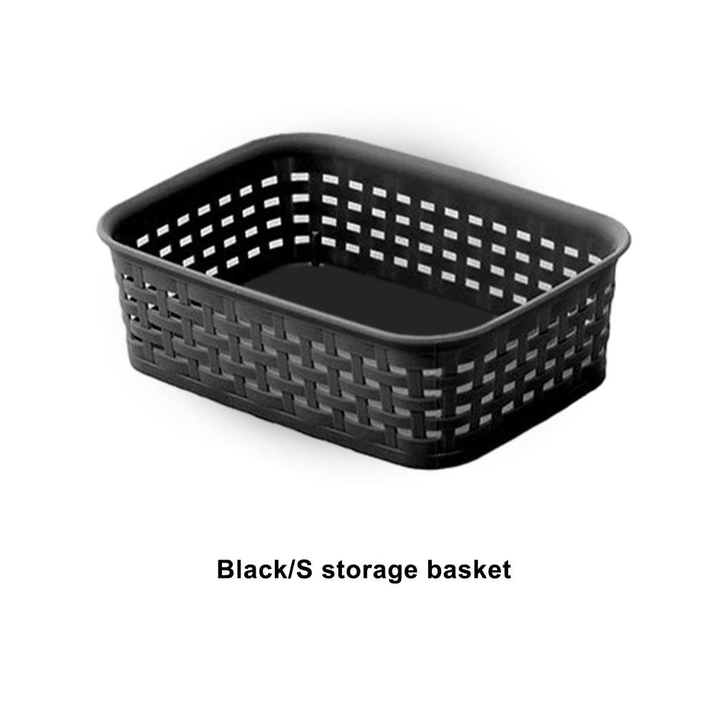 Household Storage Basket - Versatile And Practical For Office Kitchen Bathroom Plasticforte Laundry Basket Woven