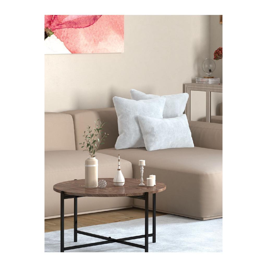 Velvet Textured Brick Color Throw Pillow Pillow Case Suitable For Freedom Series Punch