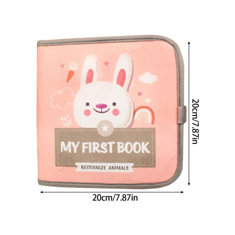 Soft Cloth Books for Toddlers Early Education Supplies Touch and Feel Books for Early Children Development