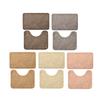 Toilet Rugs U Shaped Washable Bath Rugs For Bathroom Non Extra Soft And Absorbent Microfiber Bath Mat Plush Comfortable Contours Bath Rugs For Toile