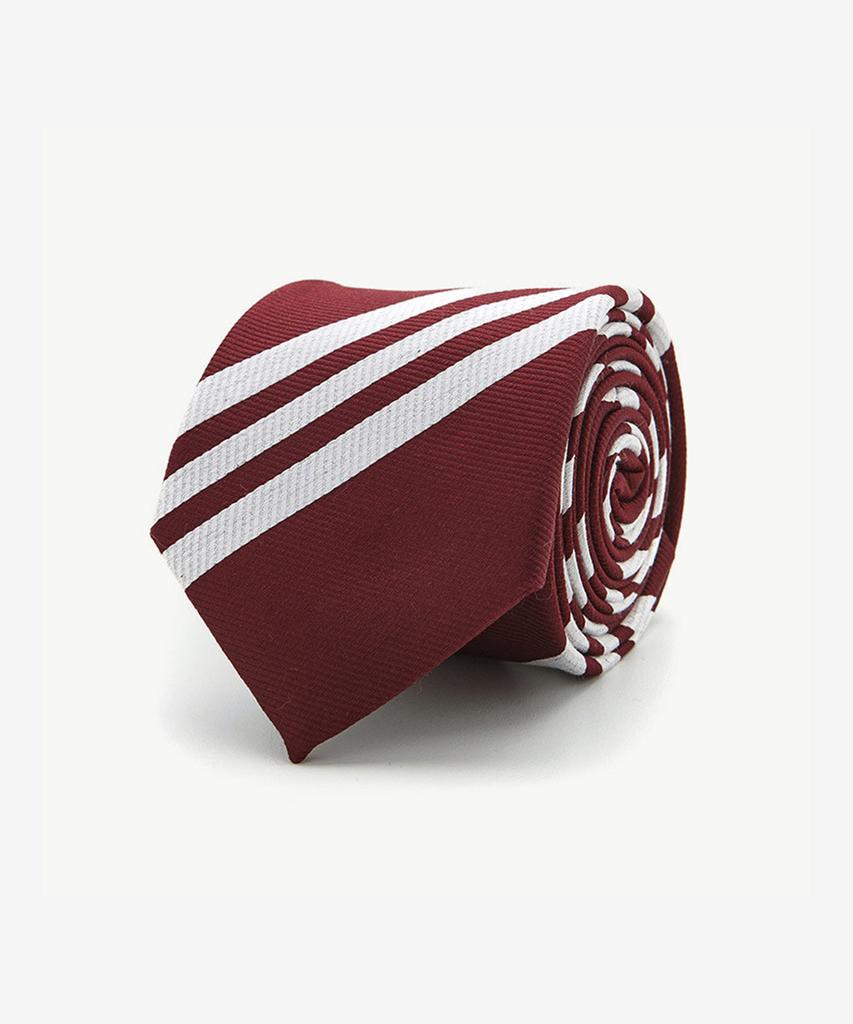 STCO Wine Regimental Tie_Sntuz35Nta