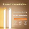 1Pc Wireless Rechargeable Led Motion Sensor Cabinet Light - Ideal For Closet, Kitchen, Wardrobe, Stairs - Battery Operated Night