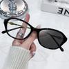 Vintage Oval Sunglasses for Women Men Elliptic Sun Glasses Female Round Eyewear  for Male Female Cat Eye Eyeglasses