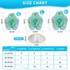 Baby Swimming Ring with Canopy Inflatable Stable Aid Buoy Removable Swim Tube for Outdoor Beach Holiday Underwater