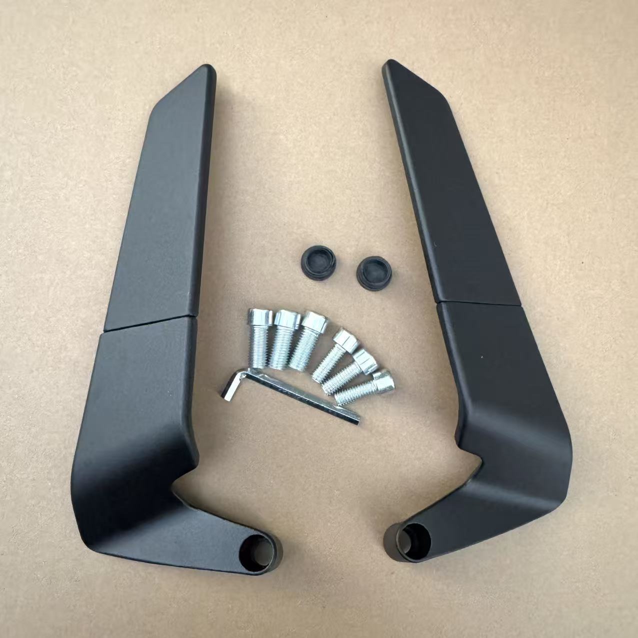 Cross Border Motorcycle Modification Rearview Mirror Fixed Wing Multi Angle High-definition Reflector Adjustable Reversing