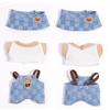 Cimoon Next-Day-Lieferung Plüschkleidung, Nur Outfit, 15cm17cm Plüschpuppenkleidung, Niedliches Kostüm Anzieh-DIY-Zubehör, Puppenanzug, Strampler, Foto