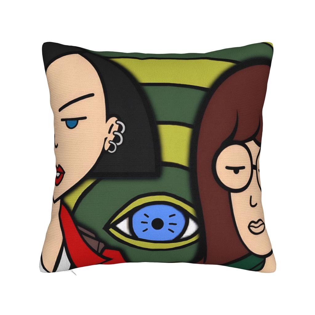 Darias Warhol Square Pillow Covers Polyester Home  Cushion Cover Cute Decor Throw Pillow Case 45*45