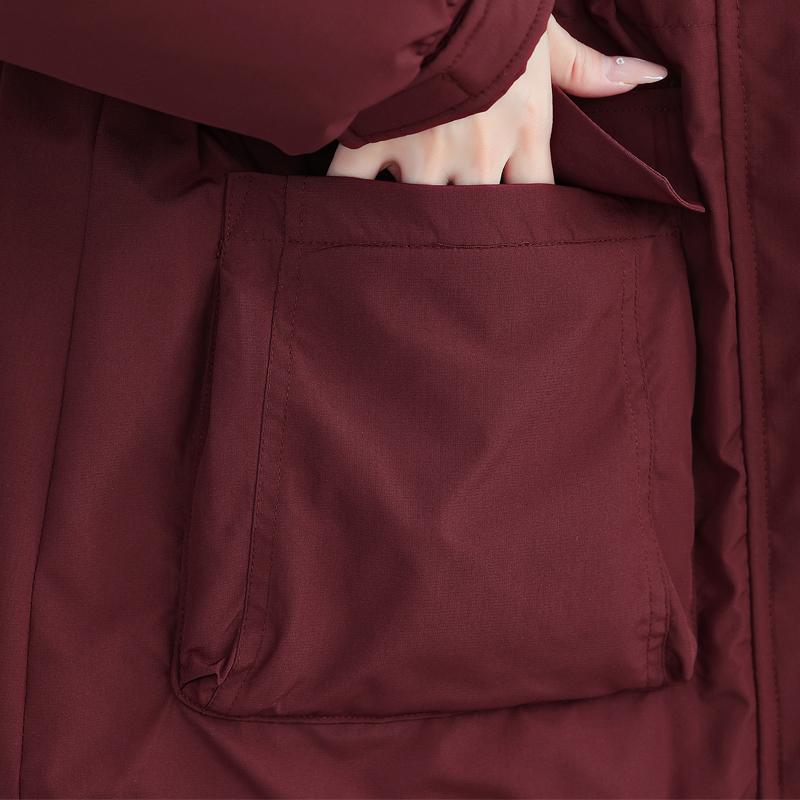 Módní dámské kabáty Zimní parky S kapucí Ležérní Volný Silný Teplý Dámská bunda