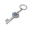2 Pcs Multicolor Key Exorcist St. Benedict's Cross Keychain Pendant Circle Ring Religious Church Gift Bag Accessories.