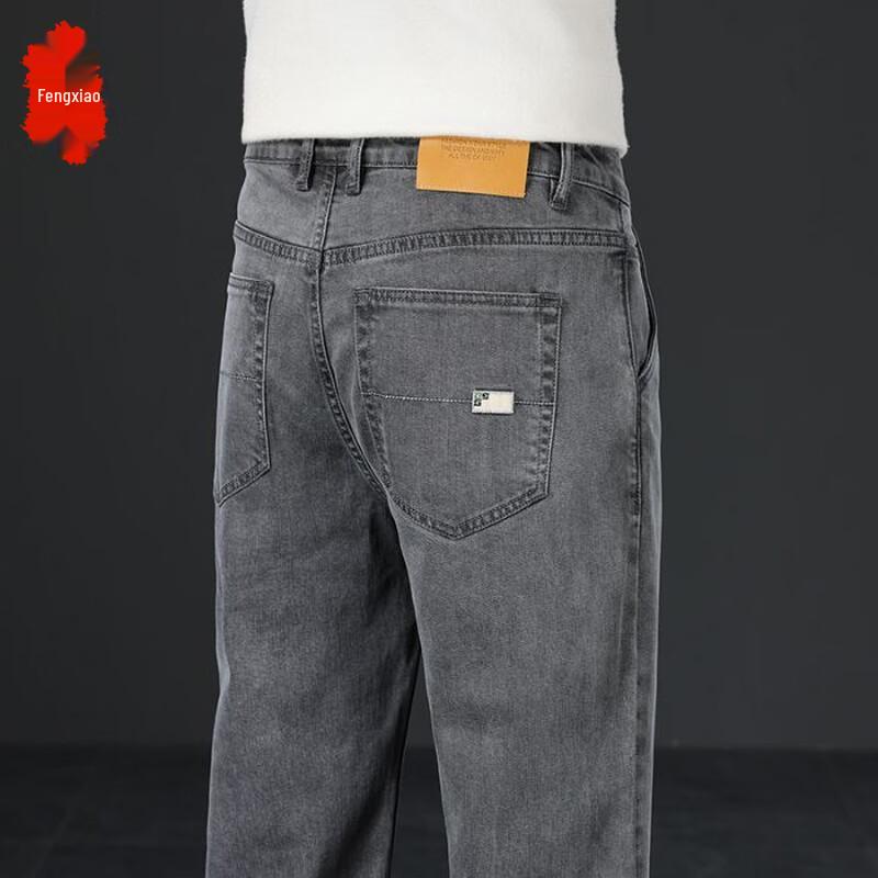 

Мужские джинсы премиум-класса свободного прямого кроя 35