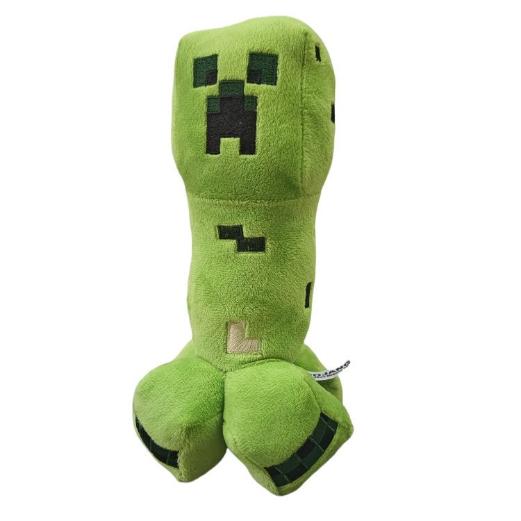 Action Figure Minecraft Creeper Peluche Zombie Seduto Peluche Volpe Panda Bambola Regalo per Bambini