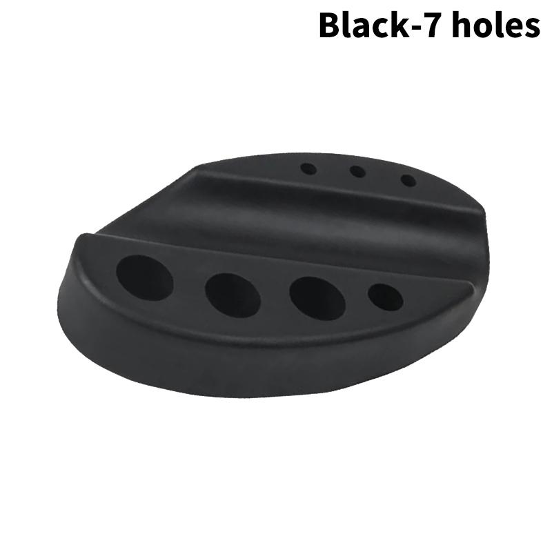 

7/9/12 отверстий, чашка с чернилами для татуировки, подставка, овальная круглая силиконовая крышка, чашка для пигмента, тату-машина, подставка для ручек, держатель, аксессуары для салона 7 Holes