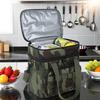 17L Taktische Brotdose Isolierte Kühlertasche für Männer Erweitbar Strapazierfähig Auslaufsicher Thermisch Arbeit Camping Picknick Kühlertasche
