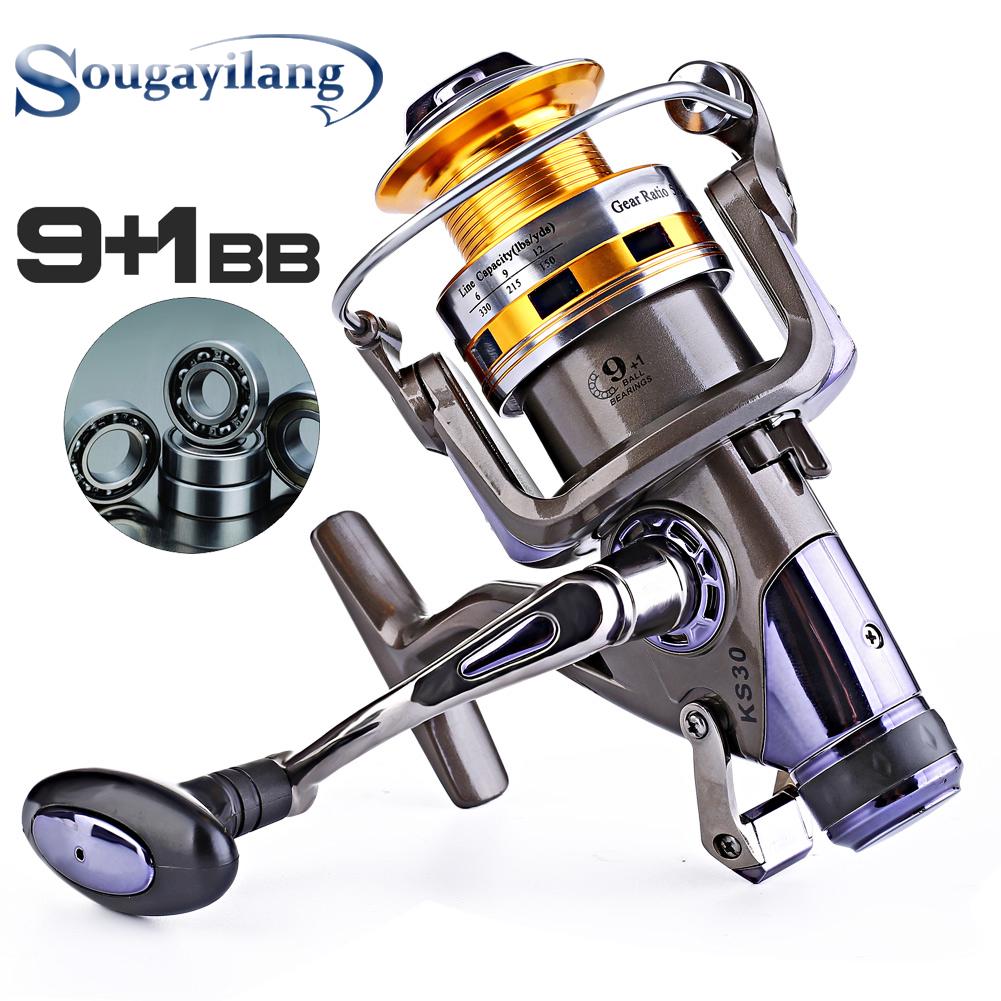 Buy Carp Fishing Reel 9+1BB Long Cast Aluminium Spool Bait Runner