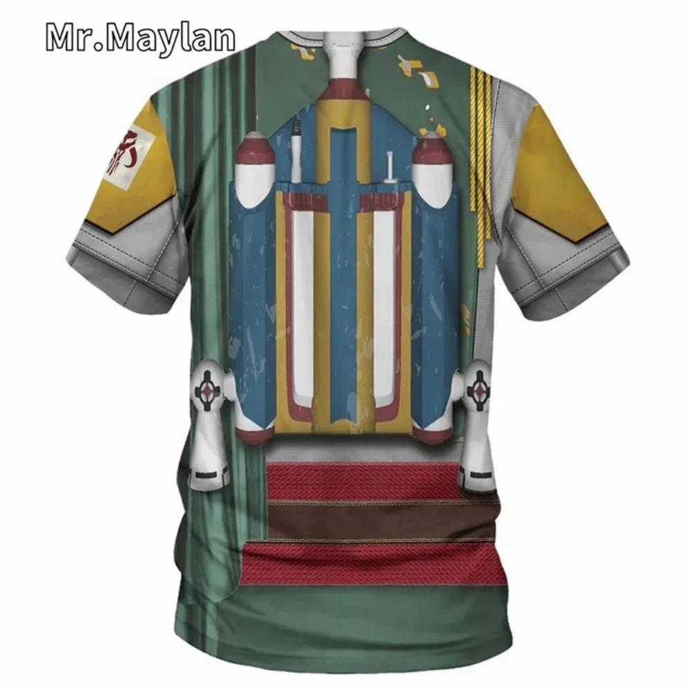 Darth Vader Theme 3D Print Sports Quick-dry Breathable T-shirt Men Cosplay Street Casual Fashion Short Sleeve Clothes Top Summer