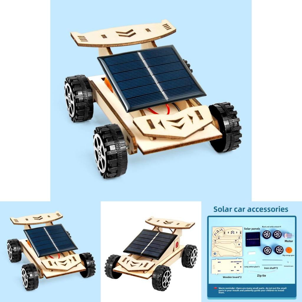 Science Diy Solar Car Kit For Students Educational Physics Toy For Handson Learning