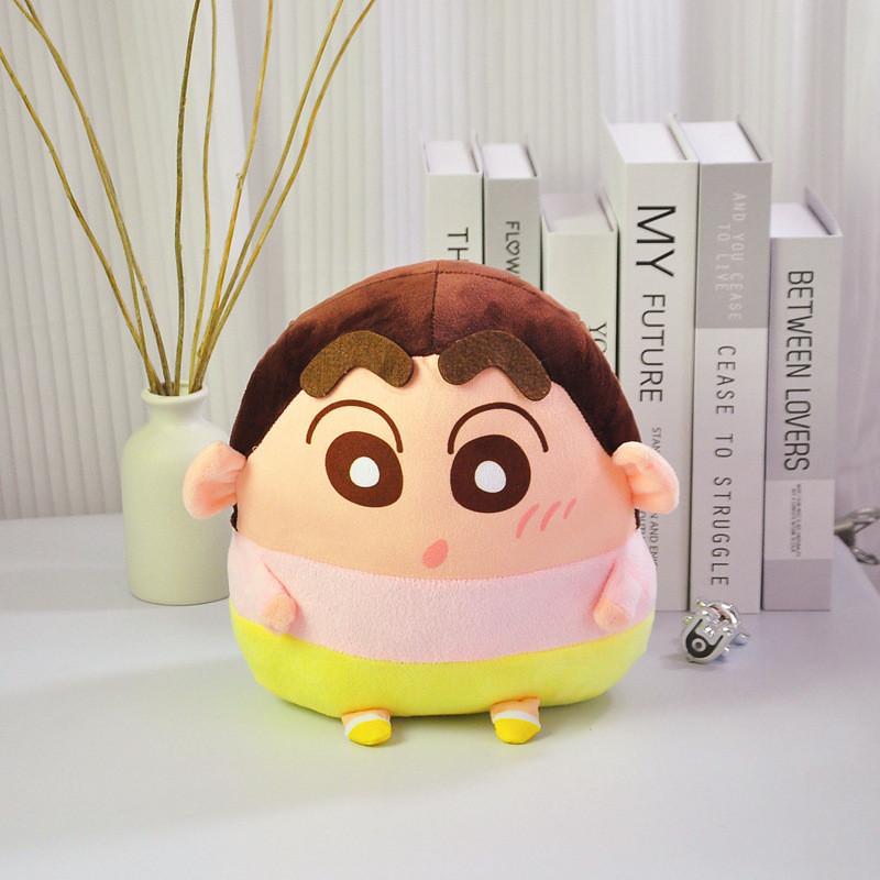 Adorable Crayon Shin-chan And Pig Plush Toy Pillow Cute Cartoon Sofa Cushion For Kids Crayon Shinchan