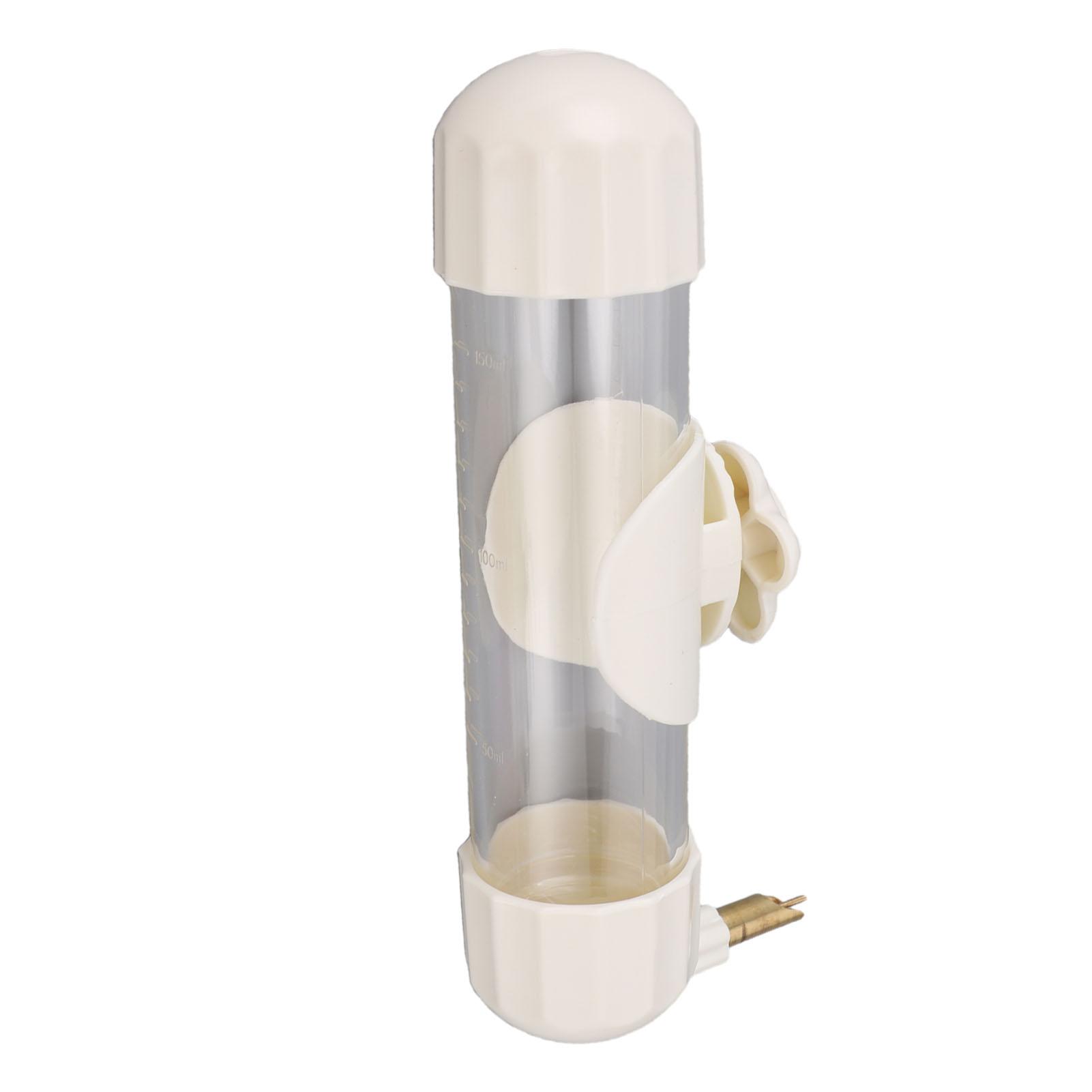 Bird Water Dispenser 200ml Capacity Detachable Automatic Water Feeder Cage Drinker